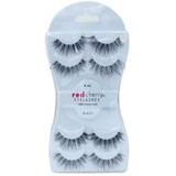 Red Cherry Eyelashes Kit 4 Pairs No. 4K