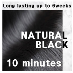 Edbe Hair Color Easy Comb Natural Black