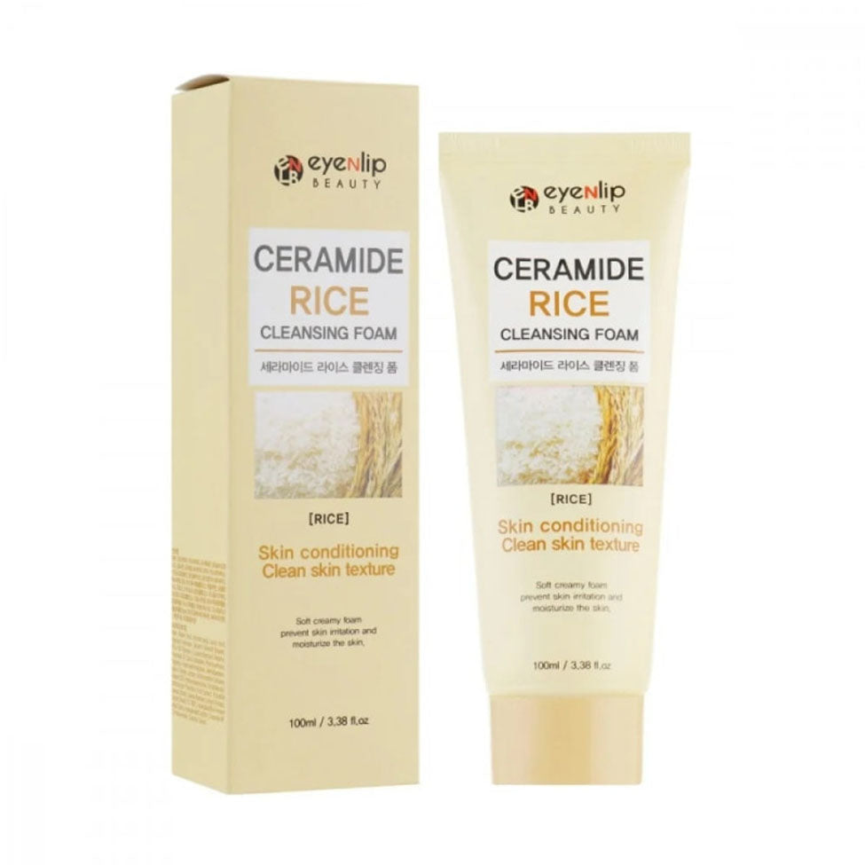 Eyenlip Rice Ceramide Facial Cleansing Foam 100 Ml