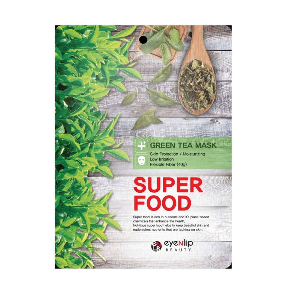 Eyenlip Superfood Green Tea Essence Sheet Mask
