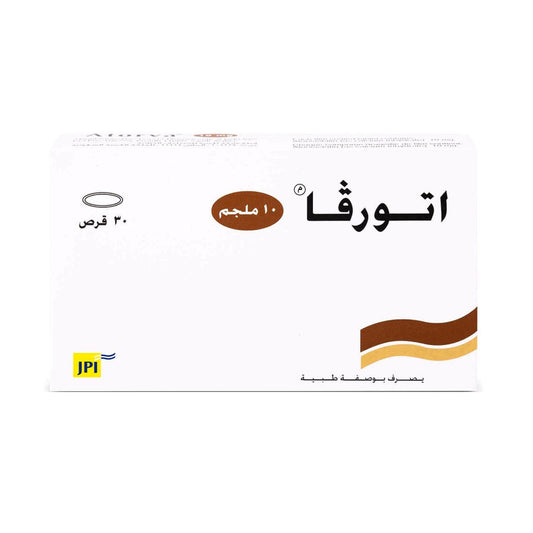 Atorva 10 mg 30 Tablets