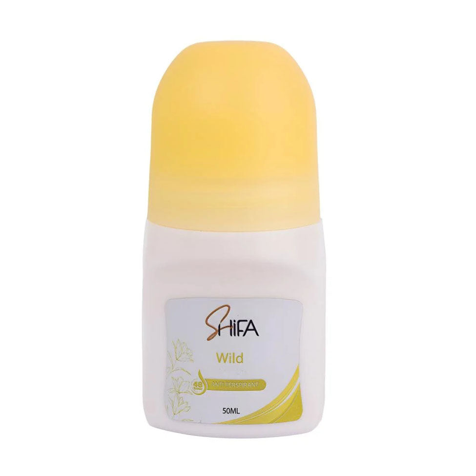 Shifa Wild Roll-On Cream Deodorant for All Skin Types 50 Ml