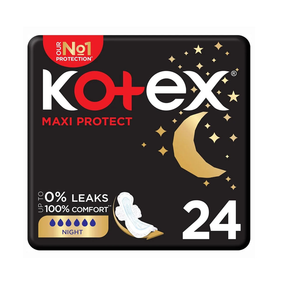 كوتكس فوط ماكسي سوفت الليلية 24 فوطة |  صيدلية.كوم.