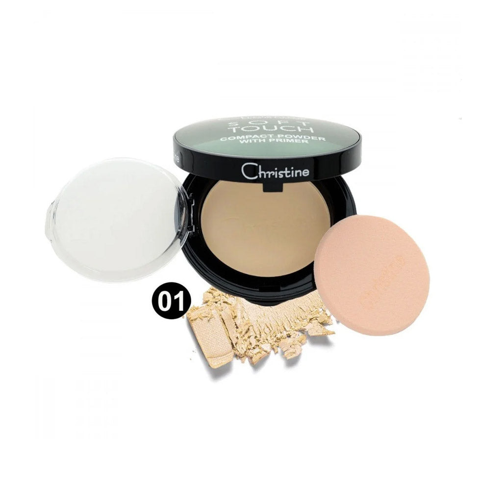 01 Christine pressed face powder no
