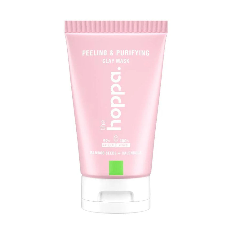 Clay mask for exfoliating and purifying the skin  The Hoppa 120 ml