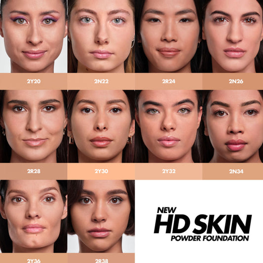 Make Up For Ever HD Skin Matte Velvet Powder Foundation 2N34