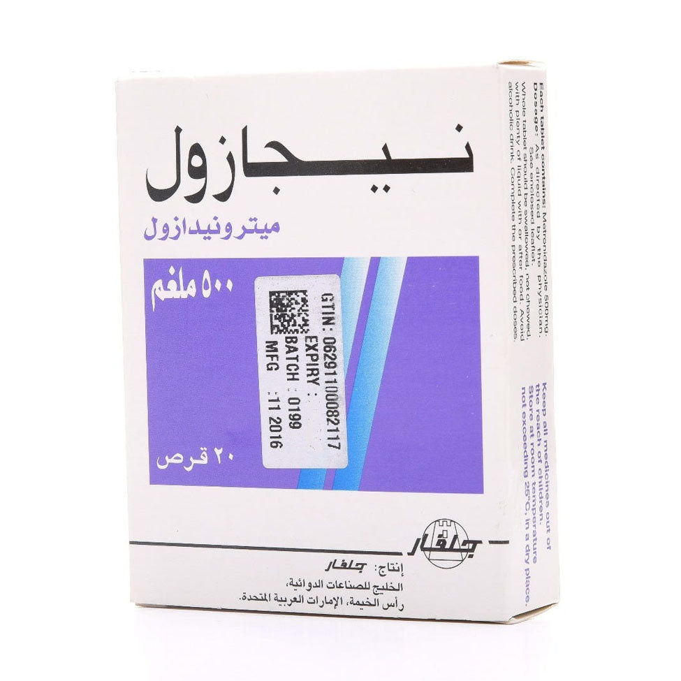 Negazole 500 mg 20 Tab