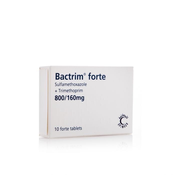 باكتريم فورت 800/160 مجم 10 اقراص |  صيدلية.كوم.
