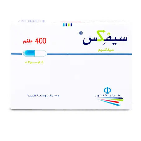 سيفكس 400 مجم 6 كبسولة |  صيدلية.كوم.
