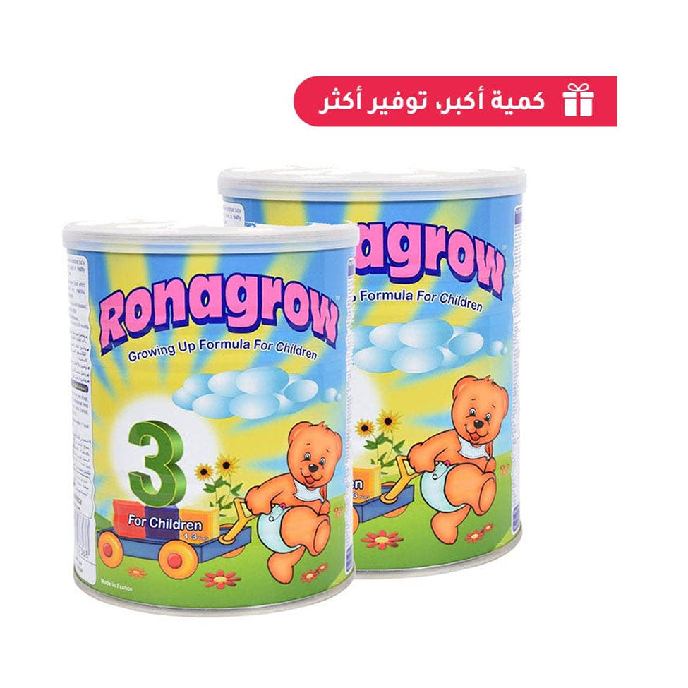 عرض روناجرو حليب أطفال (3) بالفانيلا 850 جم ×2 |  صيدلية.كوم.