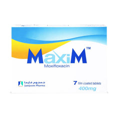 ماكسيم 400 مجم مضاد حيوي 7 أقراص