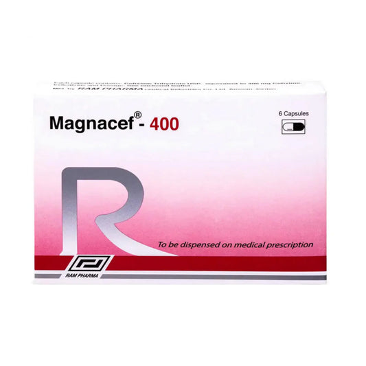 Magnacef 400 mg 6 Capsules