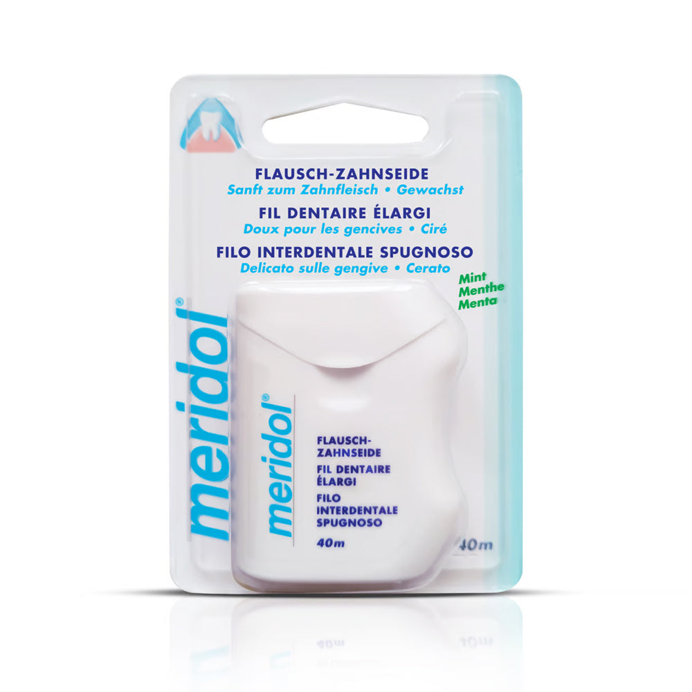 خيط أسنان نعناع 40 م من ميريدول |  صيدلية.كوم.