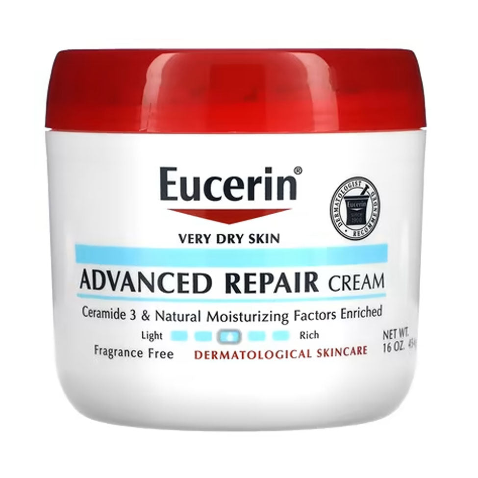 Eucerin Advanced Fragrance-Free Repair Cream 454 gm