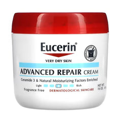 Eucerin Advanced Fragrance-Free Repair Cream 454 gm