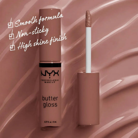 NYX Brown Sugar Lip Gloss Butter Non-Sticky