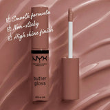 NYX Brown Sugar Lip Gloss Butter Non-Sticky
