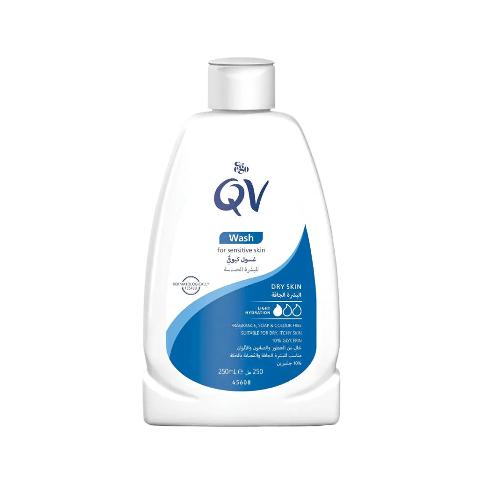 QV Face and Body Cleanser for Dry and Sensitive Skin, 250 ml