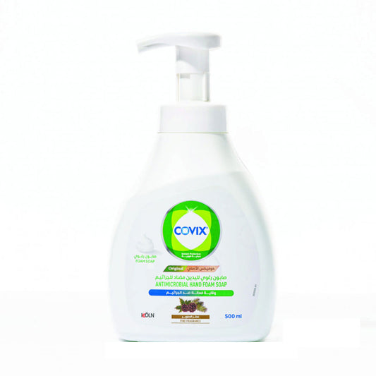 Covix Care Antibacterial Foaming Soap Hand Wash With Pine Perfume Extract 500 Ml