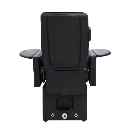 كرسي مساج اسود مع حوض جاكوزي ابيض |  صيدلية.كوم.