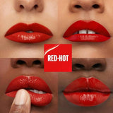 ميبيلين روج سائل سوبر ستاي فينيل اينك ريد هوت 25