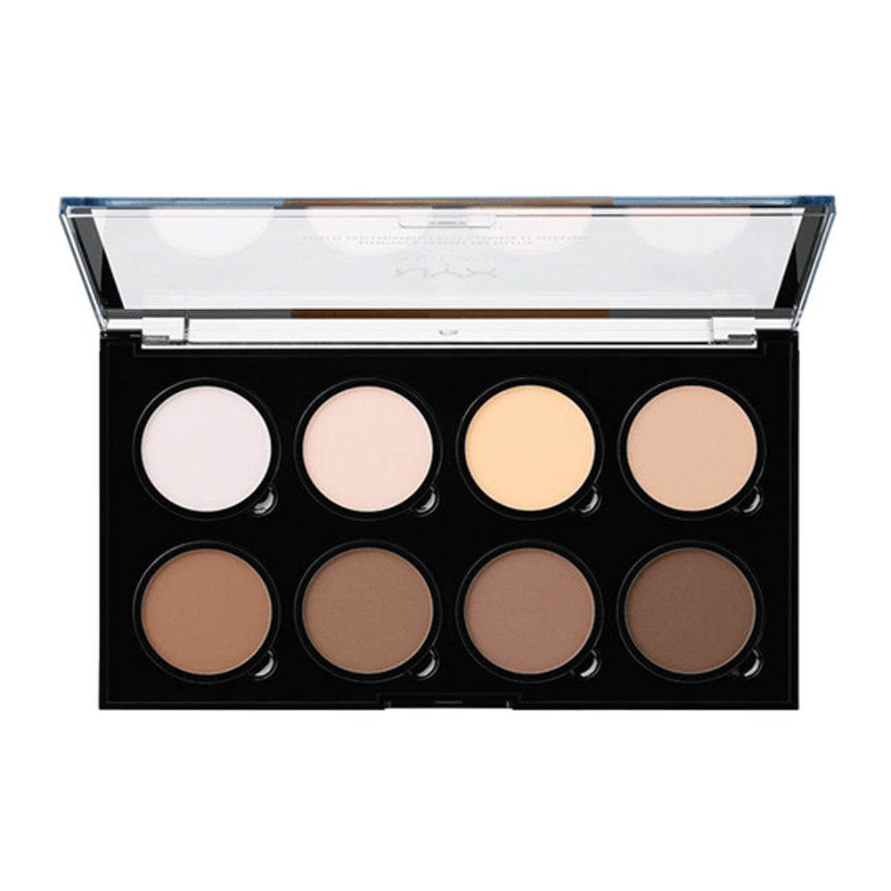 مجموعة كنتور محدد وجه والاضاءة برو من NYX