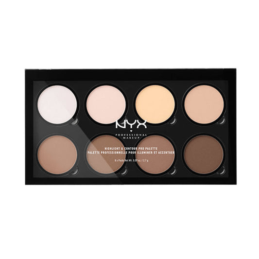 مجموعة كنتور محدد وجه والاضاءة برو من NYX