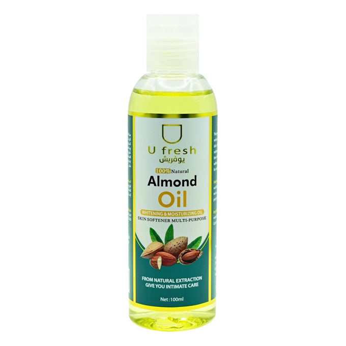 زيت اللوز للشعر والجسم 100 مل من يو فريش |  صيدلية.كوم.