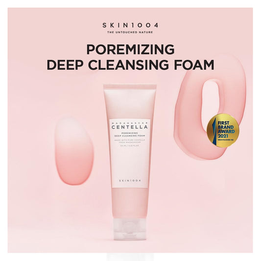 غسول رغوي مدغشقر سينتيلا للتنظيف العميق للمسام 125 مل من سكين 1004 |  صيدلية.كوم.