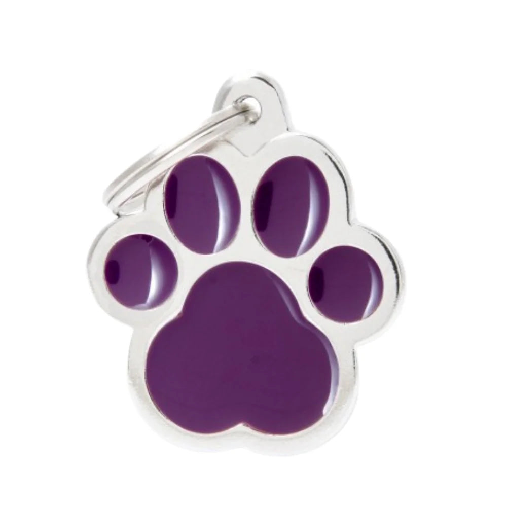 ماي فاميلي قلادة شكل كف القطة لون بنفسجي |  صيدلية.كوم.