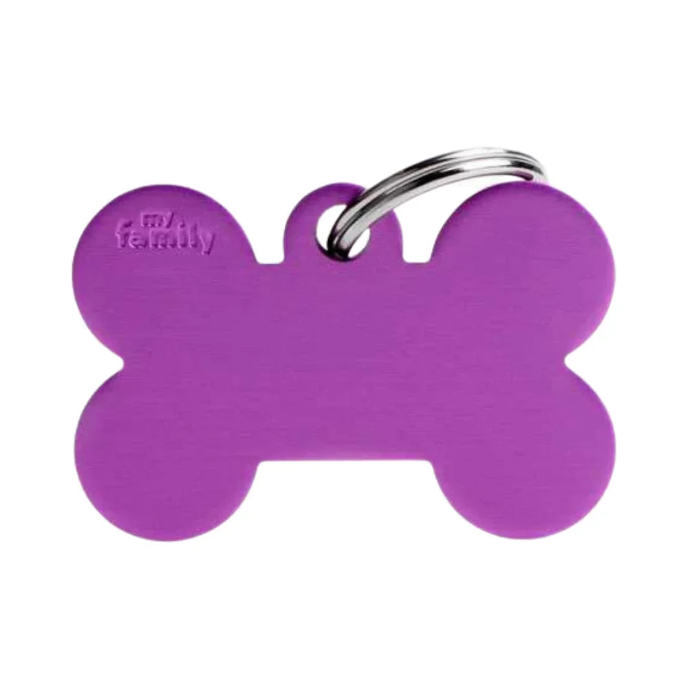 ماي فاميلي قلادة على شكل عظمة كبيرة جدا بنفسجي |  صيدلية.كوم.