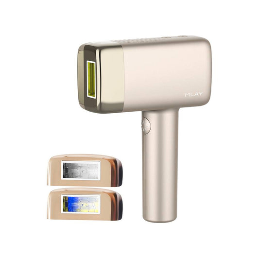 Advanced Laser Hair Removal Device with Ice Cooling Feature, Three Lenses T14 from Mlay
