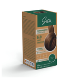 Shifa Permanent Hair Dye 5.0 Light Chestnut 100 ml