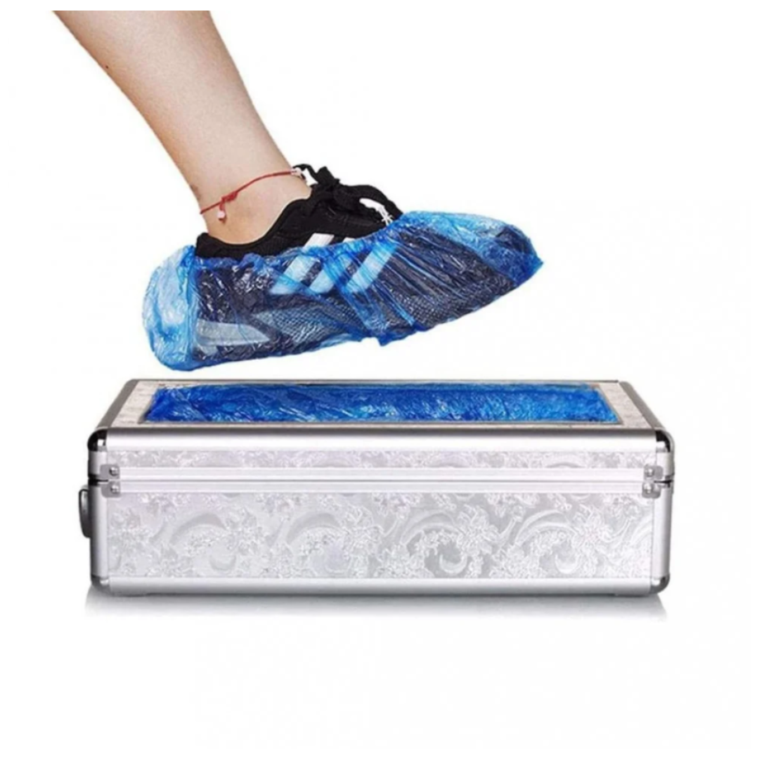ماكينة تغليف القدم موزع الأحذية البلاستيكية الأوتوماتيكي |  صيدلية.كوم.