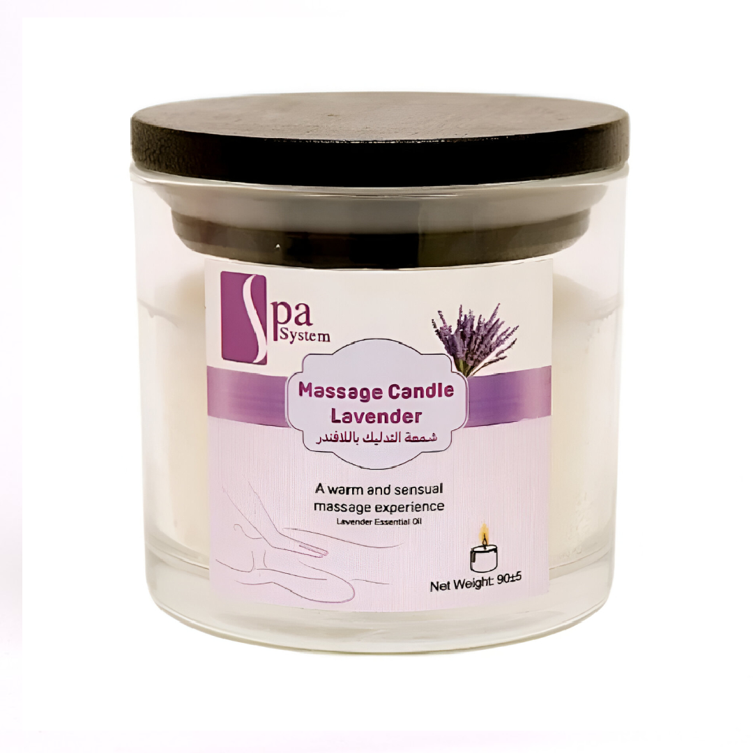 Spa System Massage And Body Candle With Lavender 90 grams