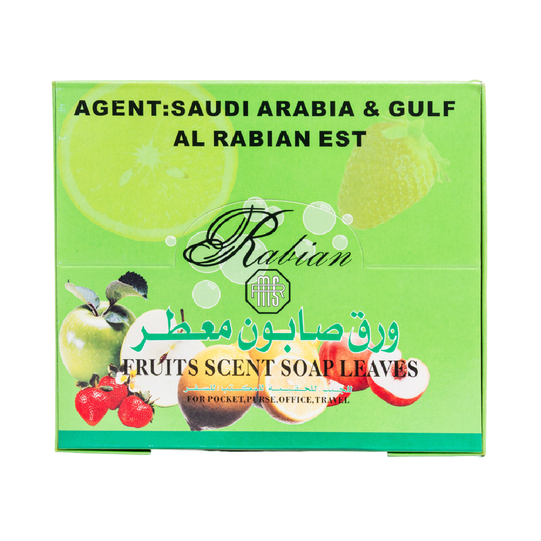 ام اس ار ورق صابون معطر بالفواكه 50 قطعة