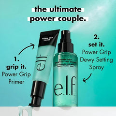 Elf Makeup Setting Spray Power Grip Dewy 80 ml