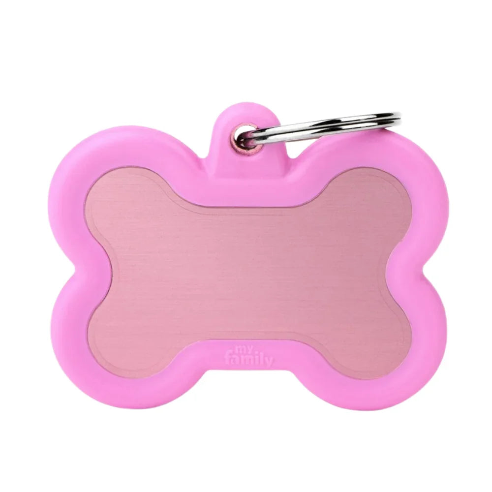 ماي فاميلي قلادة على شكل عظمة زهري اطار جلد |  صيدلية.كوم.