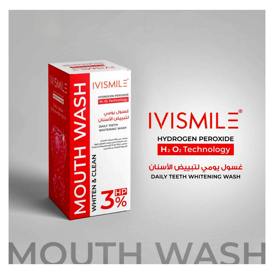غسول ايفي سمايل للفم مبيض 3% بحجم 200 مل |  صيدلية.كوم.