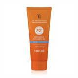 YC Sunscreen Cream 70+ UV Protection 100ml