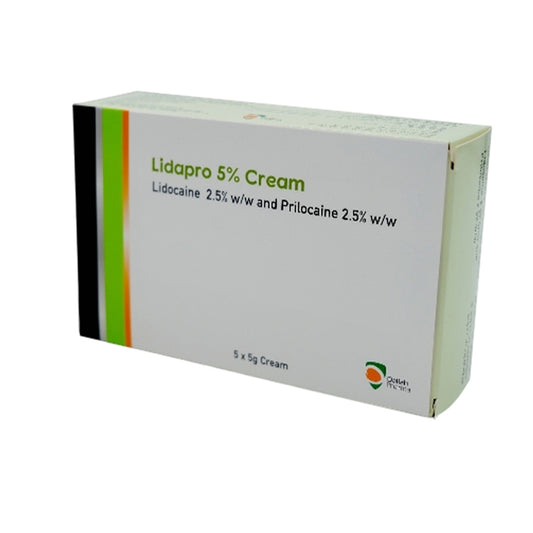 ليدابرو 5% كريم 5 × 5 جرام |  صيدلية.كوم.