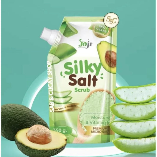 جوجي سيكريت يونغ مقشر الملح الحريري بالصبار والافوكادو 350 جرام