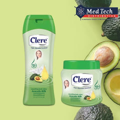 Clere Body Lotion Avocado and Milk 400 ml