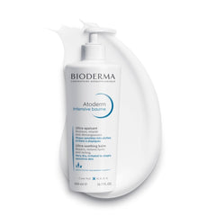 Bioderma Atoderm Intensive Balm Concentrate Moisturizer for Very Dry Skin and Eczema, Fragrance-Free, 500 ml