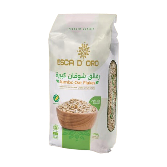إسكا دورو رقائق الشوفان الكبيرة العضوية