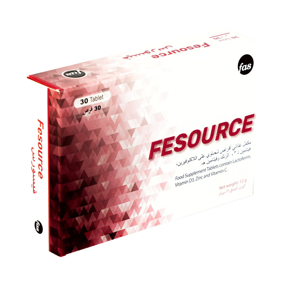 Fesource To Increase Iron Absorption 30 Capsules