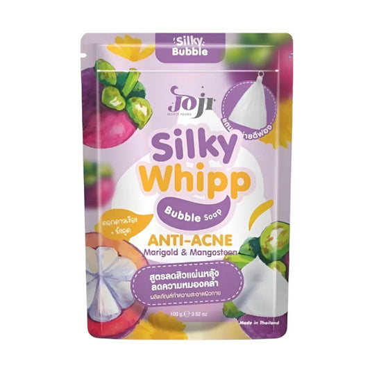 جوجي سيكريت يونغ صابون قالب سيلكي ويب بابل مضادة لحب الشباب بزهرة القطيفة والمانغوستين 100 جرام