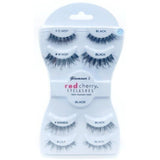 Red Cherry Eyelashes Kit 4 Pairs Glamor 3