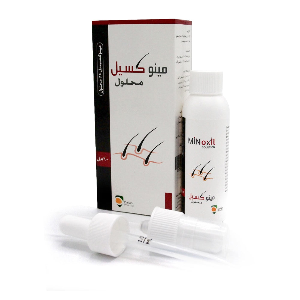 علاج تساقط الشعر الوراثي محلول مينوكسيديل %5 بحجم 60 مل |  صيدلية.كوم.