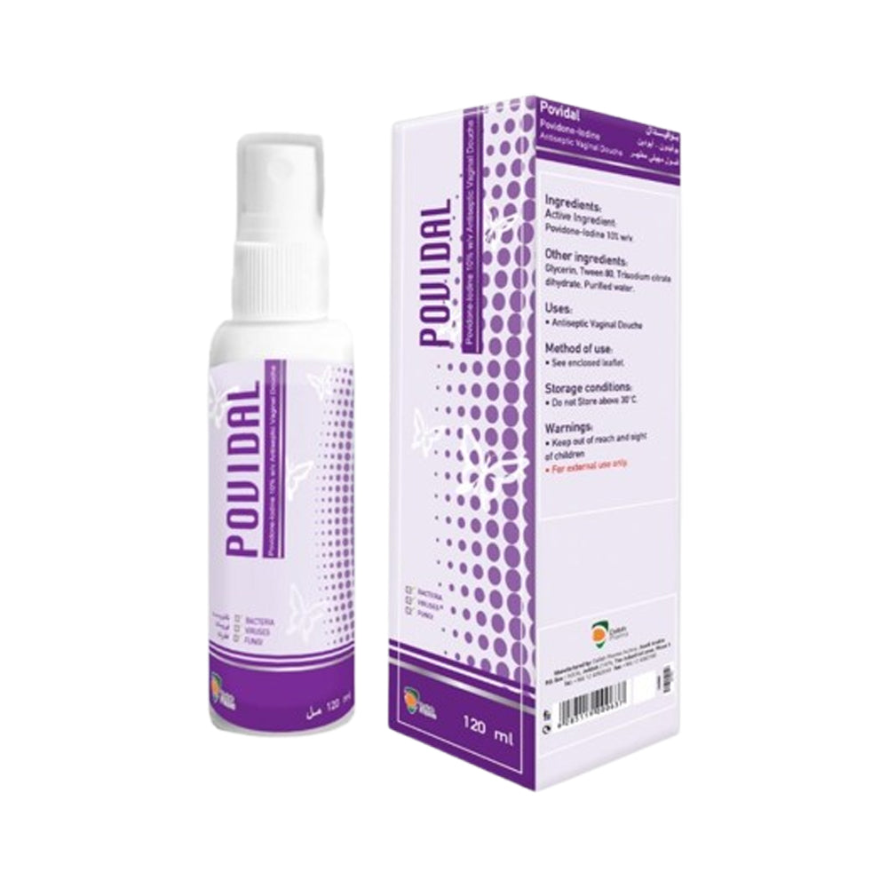 بوفيدال غسول مهبلي مطهر 120 مل |  صيدلية.كوم.